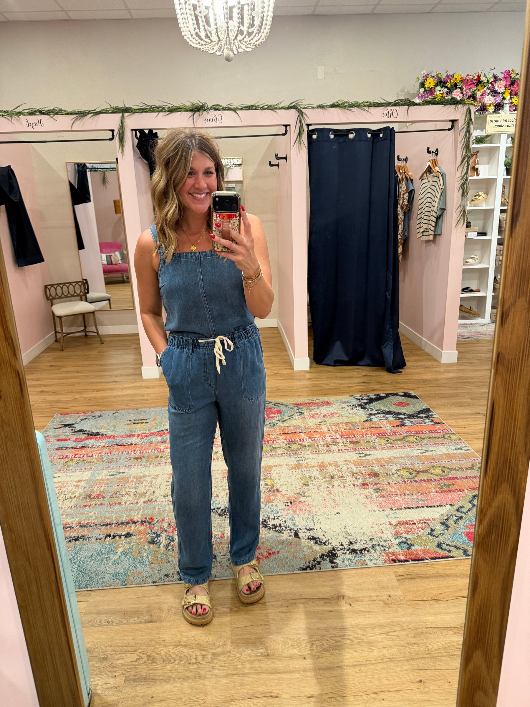Maelis Denim Tank