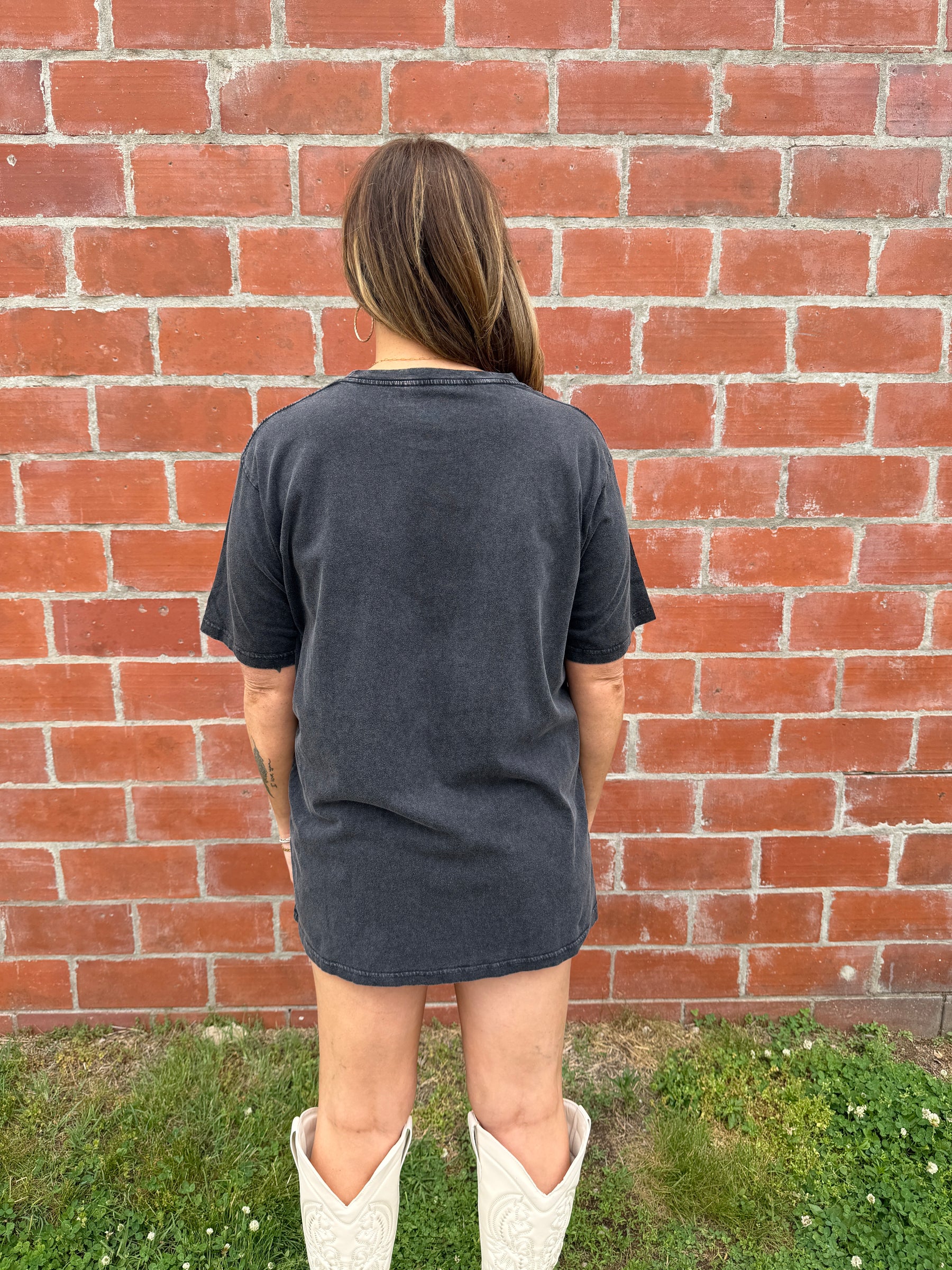 Country Western Oversized Graphic Tee