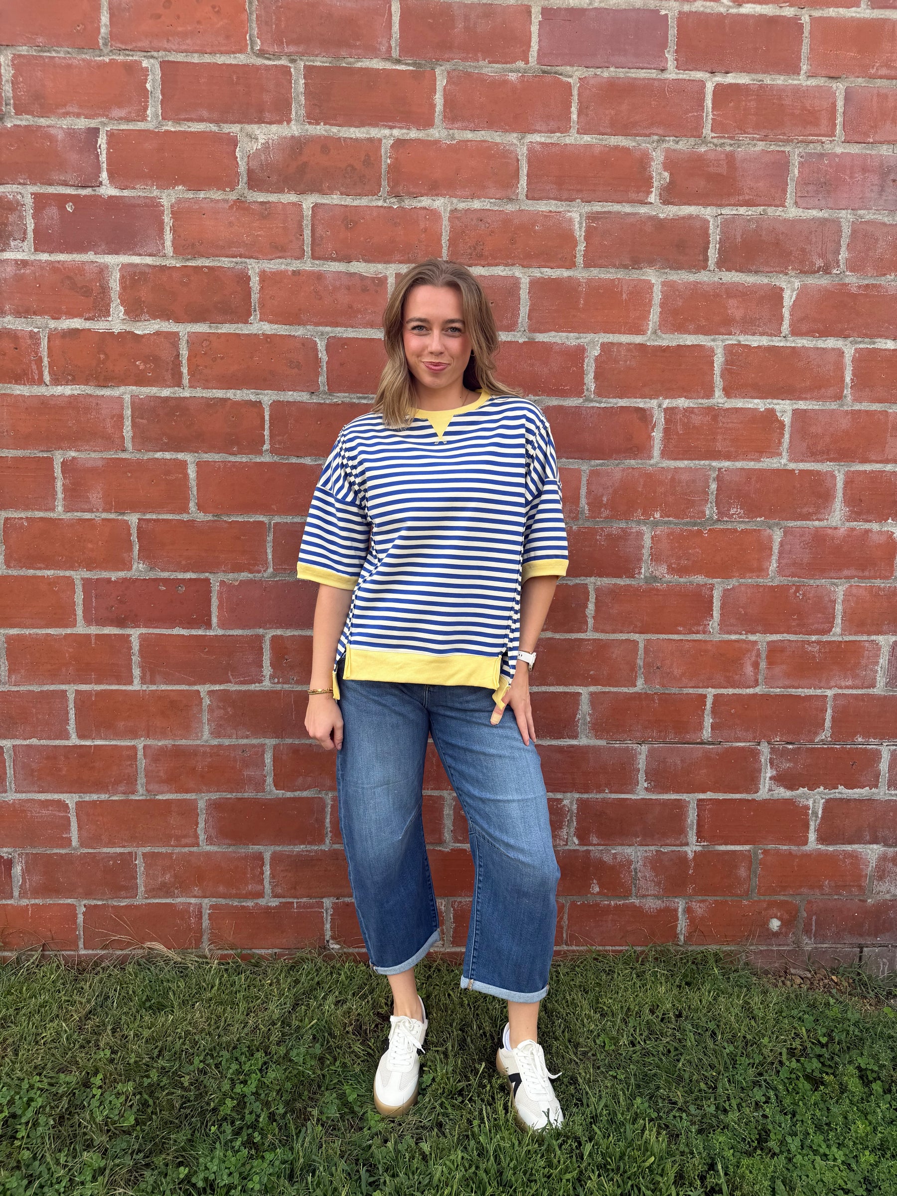 Oversized Stripe Tee
