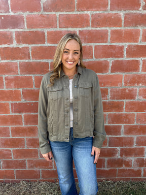Jackie Jacket - Olive