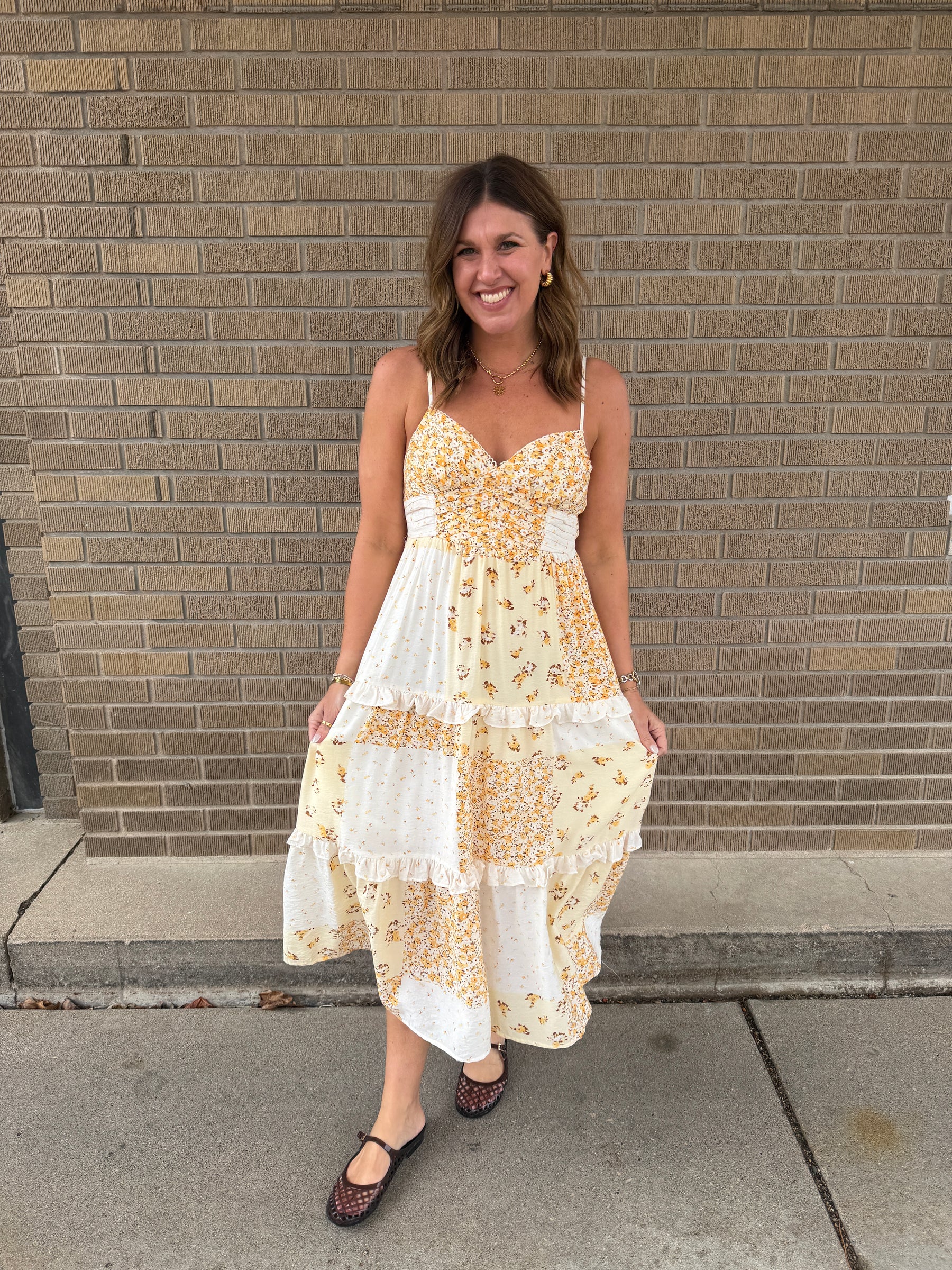 Yellow Wildflower Dress