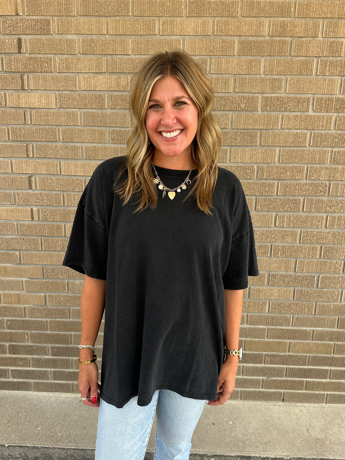 Thee Oversized Tee - Black