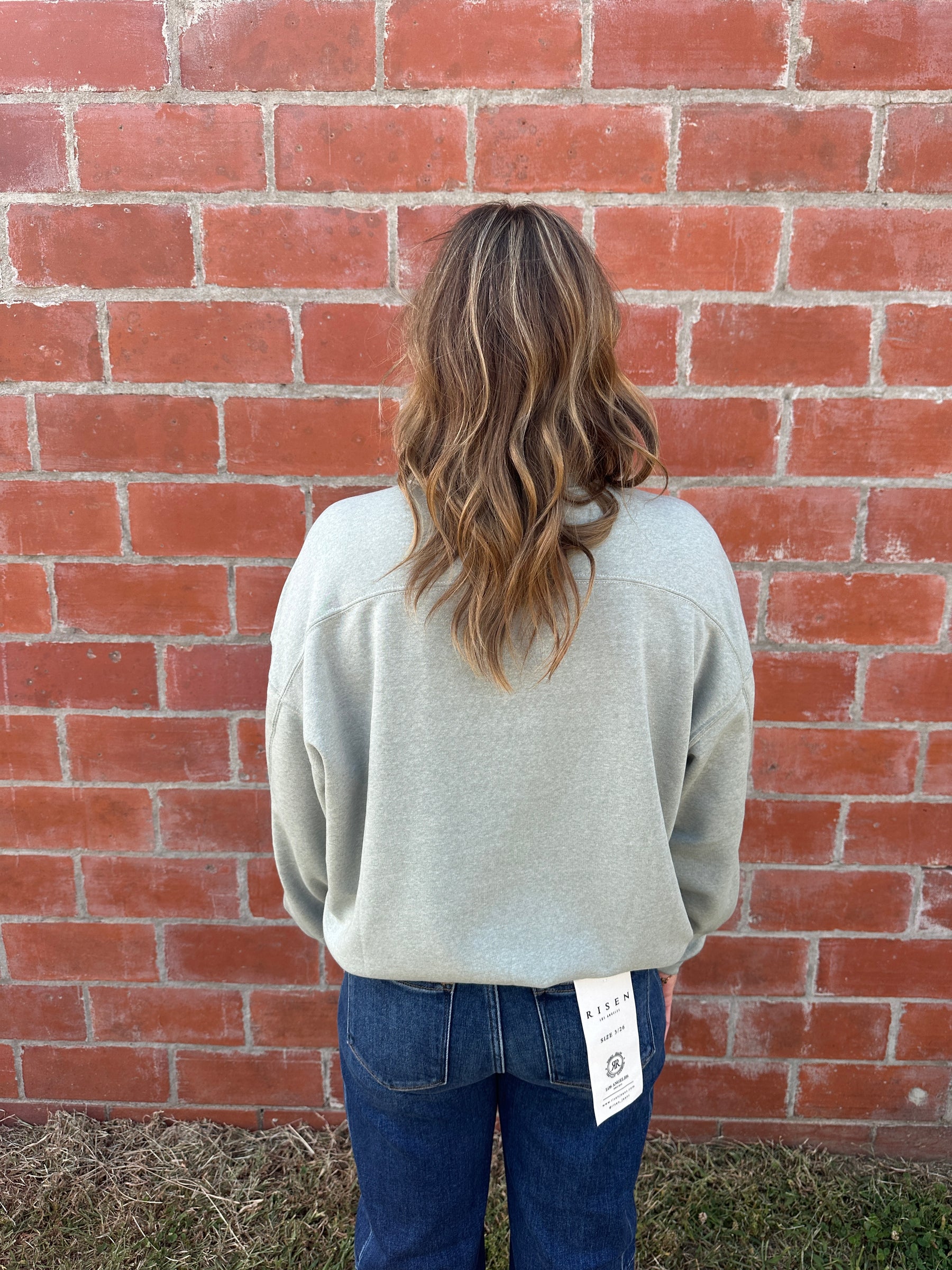 Oversized Lounge Crewneck - Sage