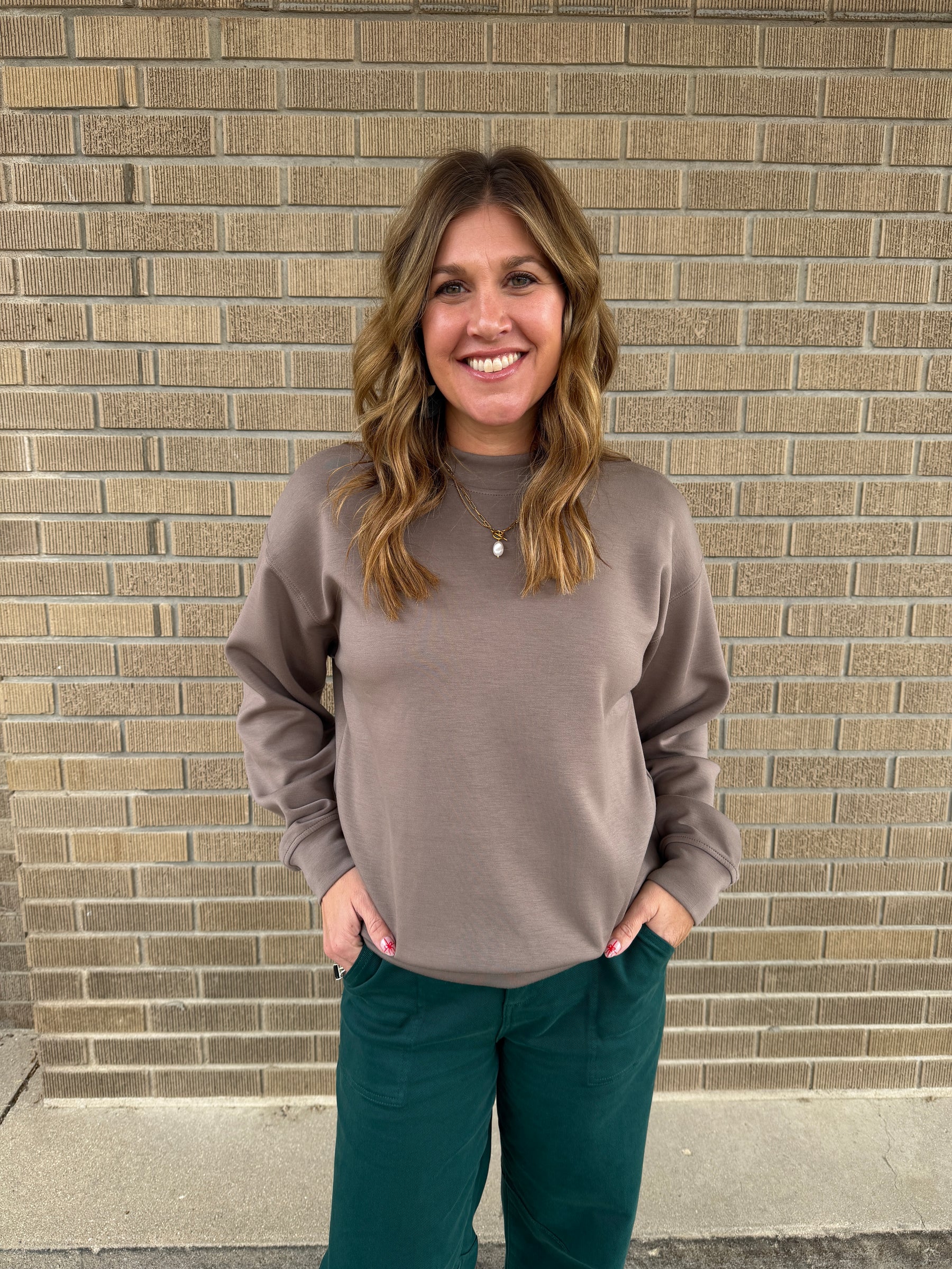 Modal Pullover - Mocha