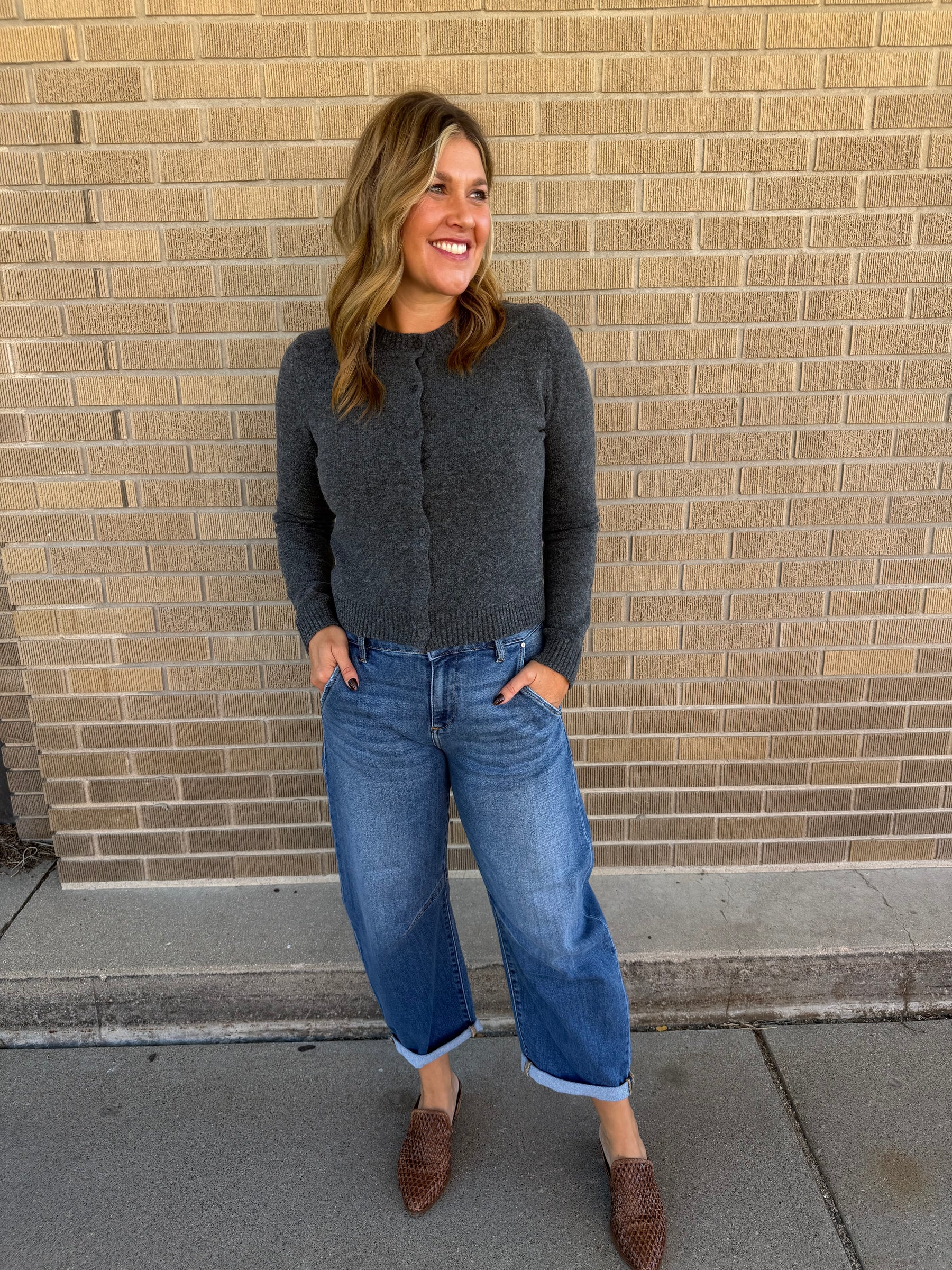 Charcoal Cloud Cardi