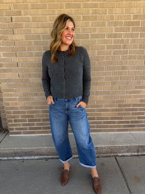 Charcoal Cloud Cardi