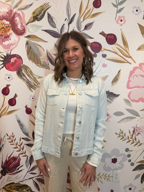 Jackie Jacket - Mia Pinstripe