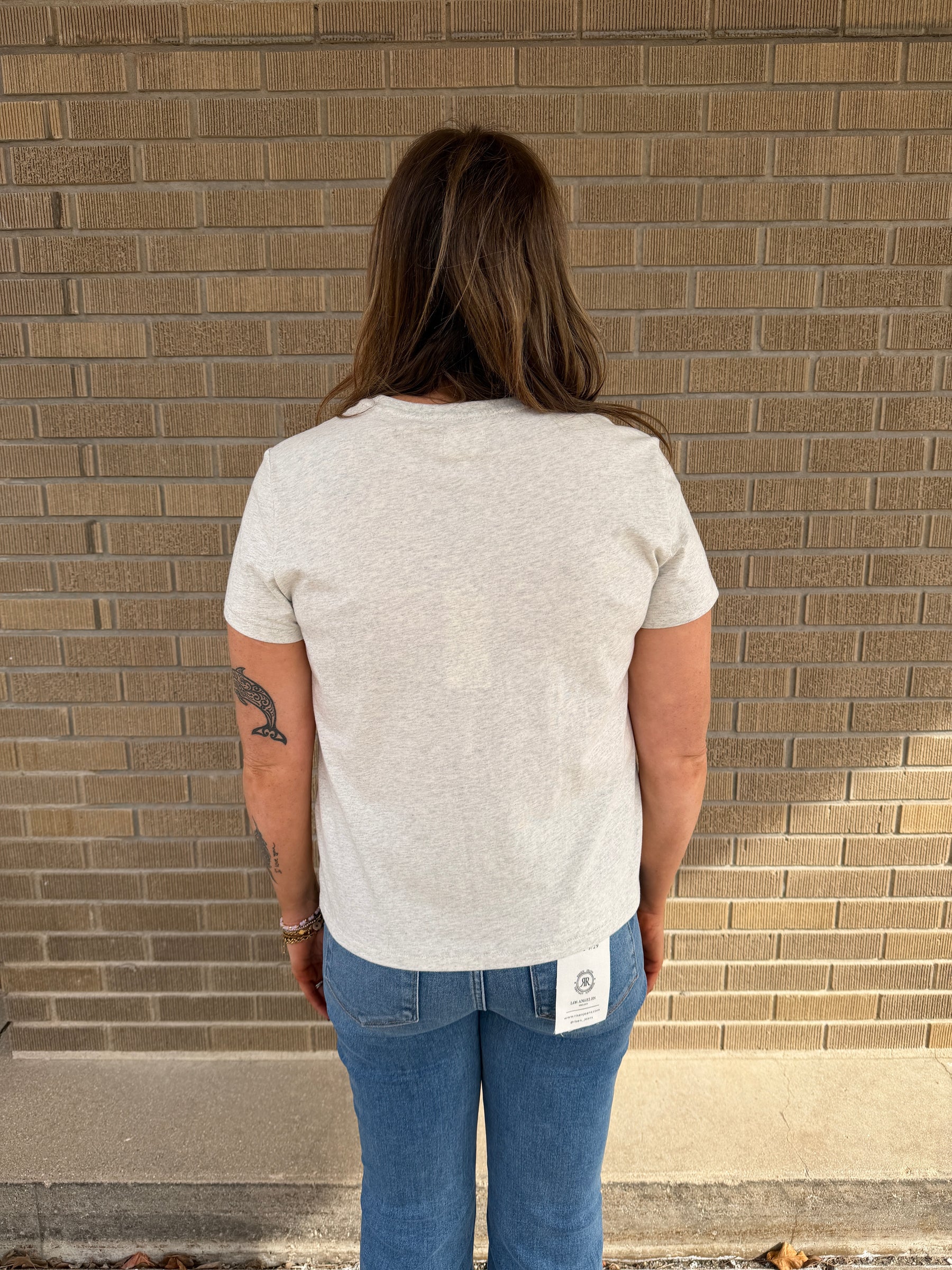 Asher Tee - Heather Grey