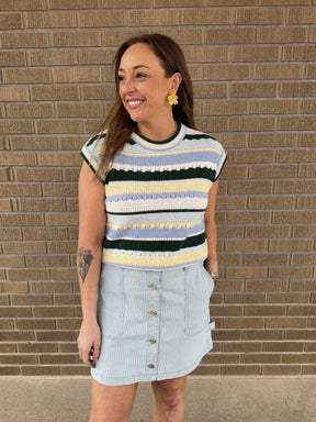 Sky Sweater Top