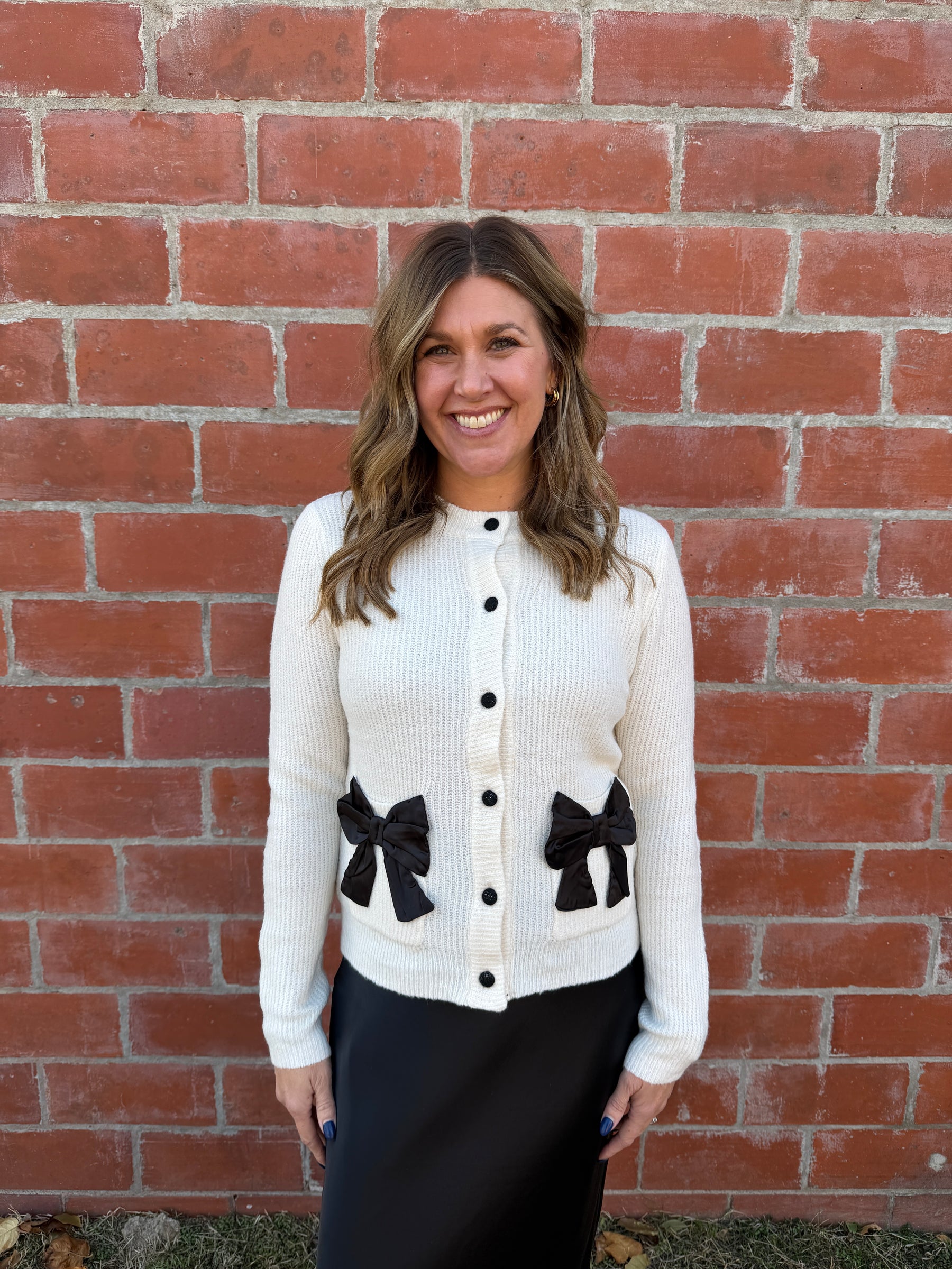 Sweetest Cardigan with Bows