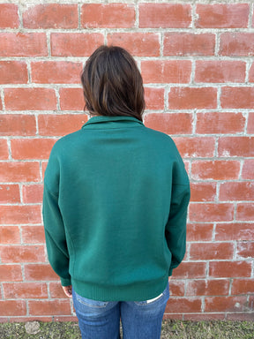 Lulu Hunter Green Pullover