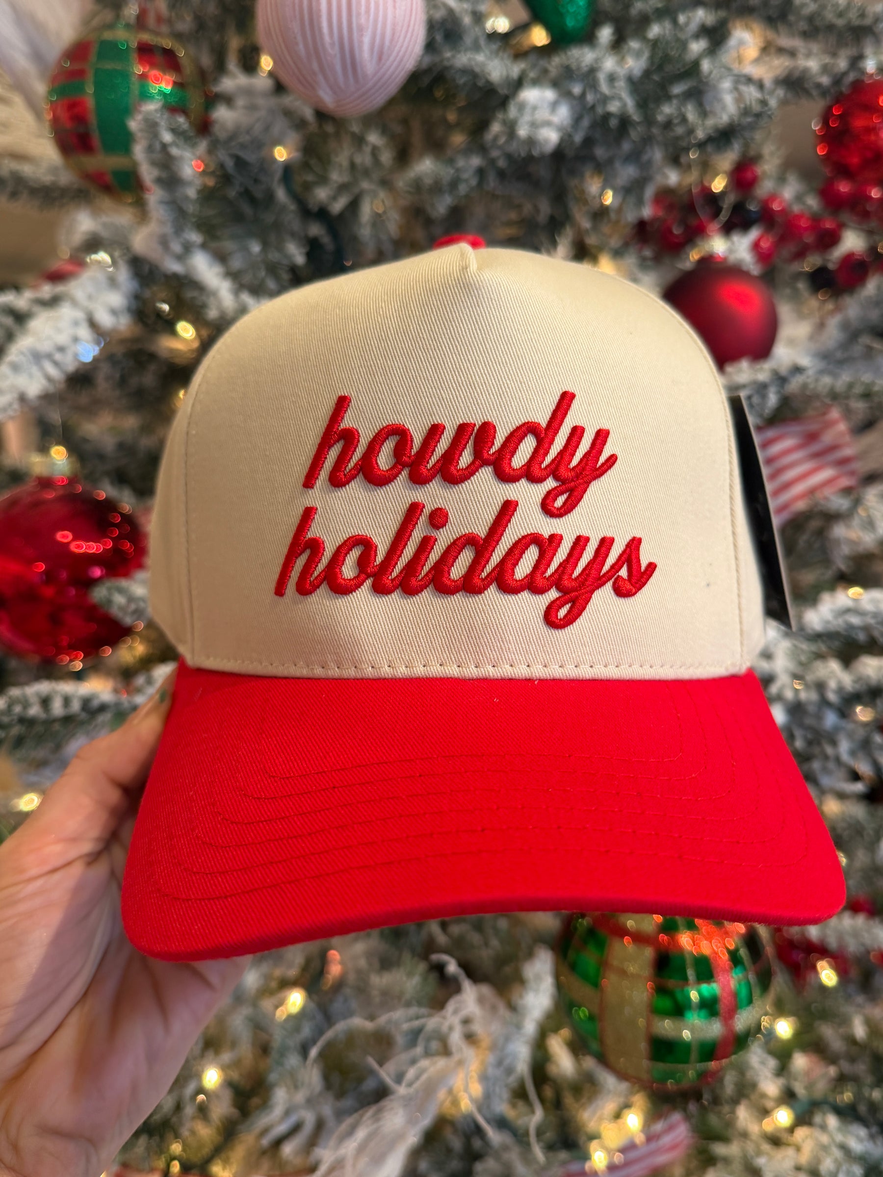 Howdy Holidays Hat