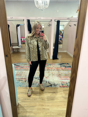 Leopard Shacket