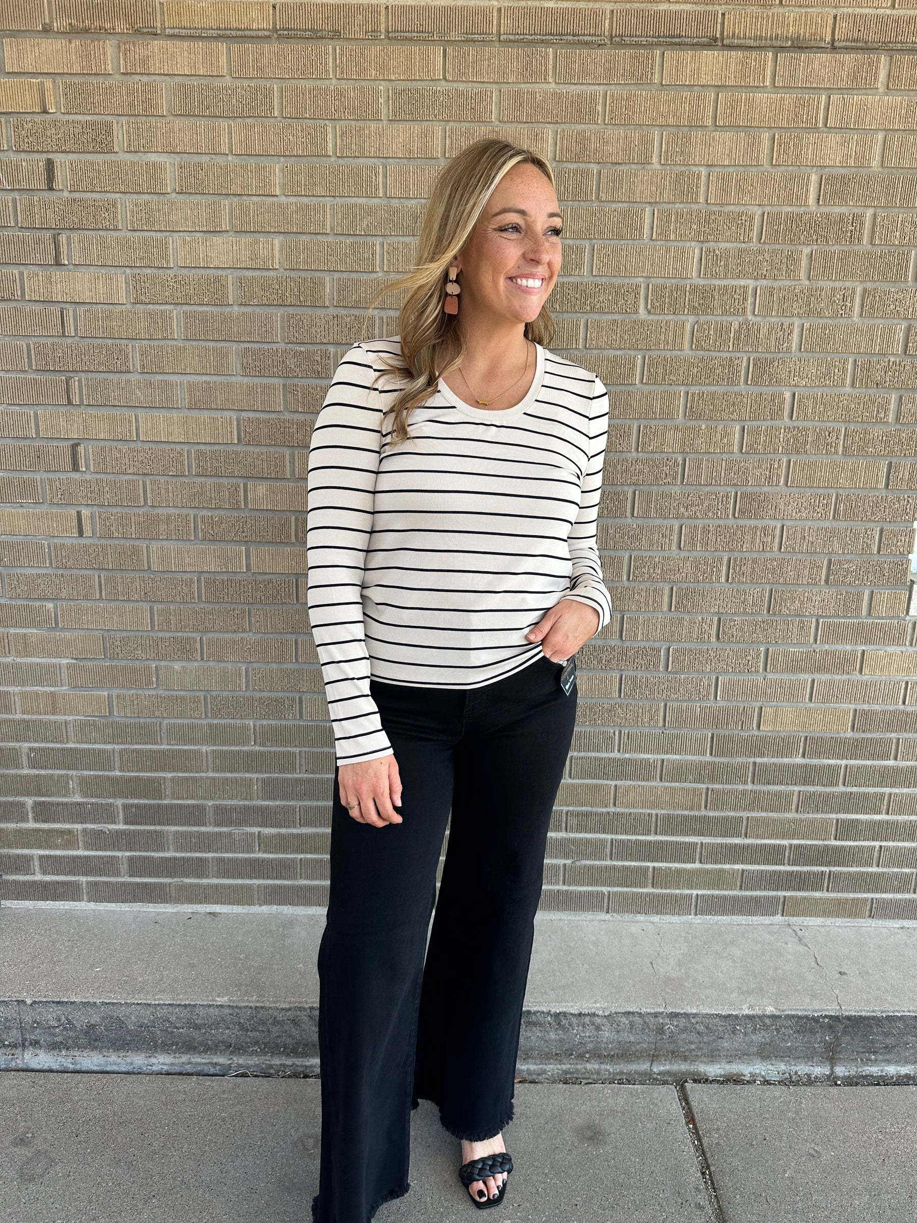 Lauren Top - Birch Black