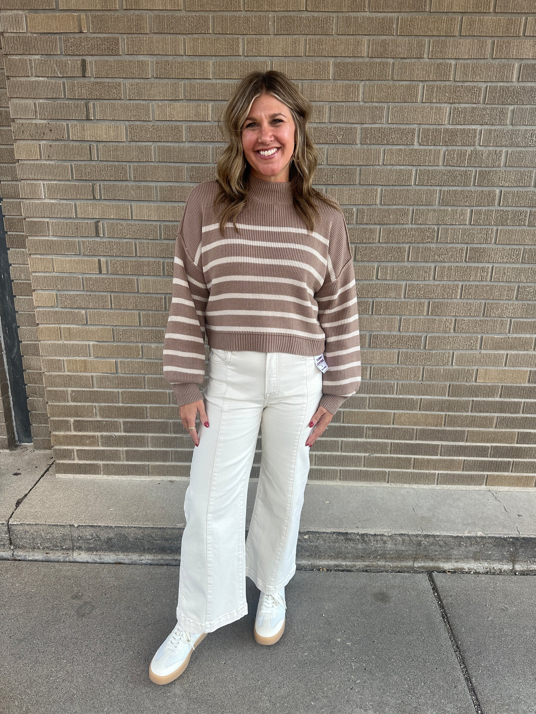 Isabella Ivory Jeans