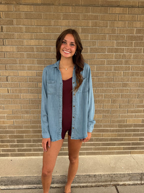 Ginger Top - Denim