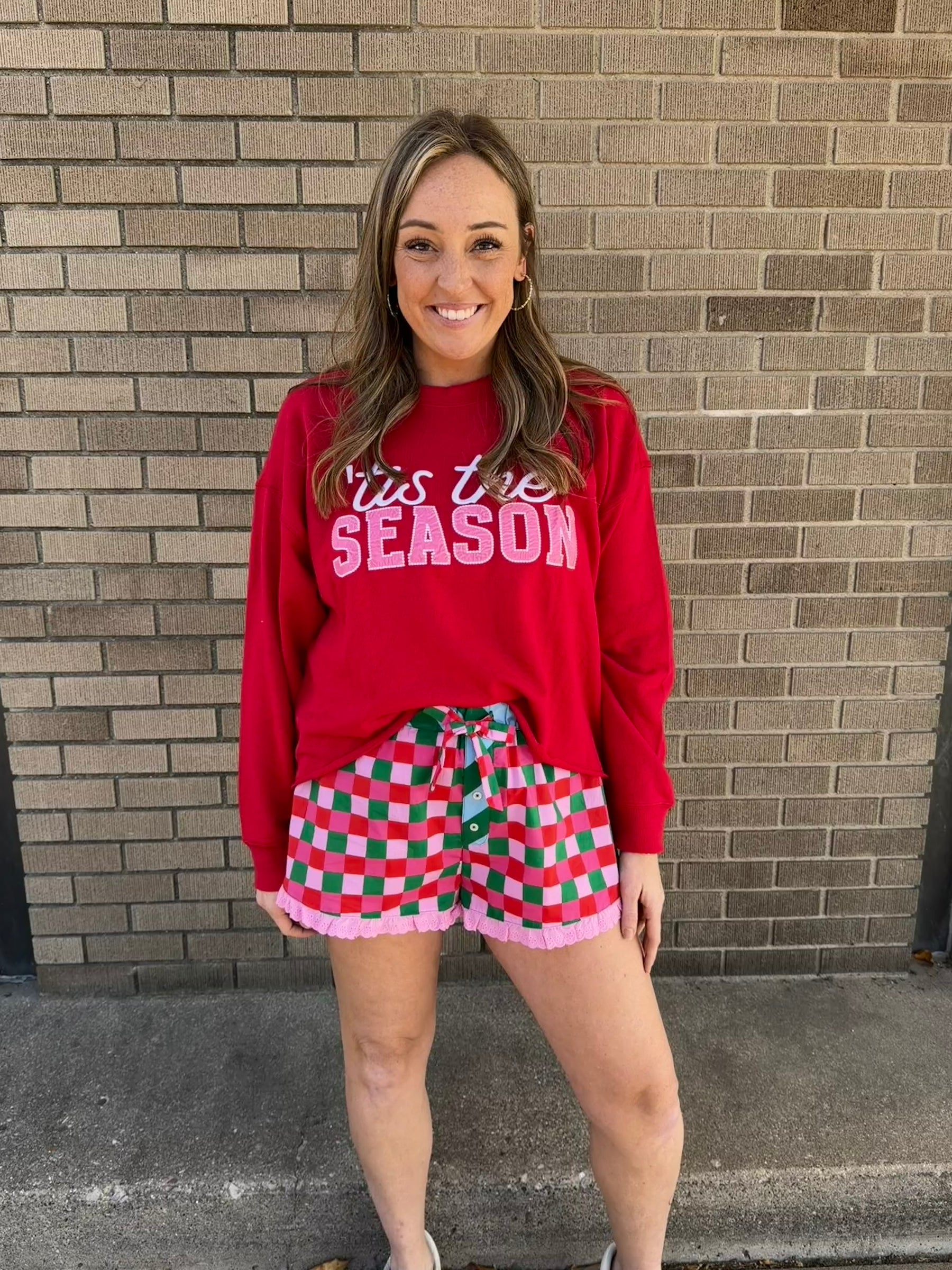 Holiday Boxer Shorts - Checkered