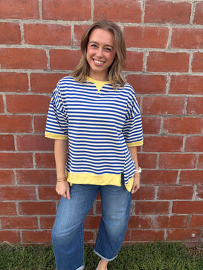 Oversized Stripe Tee
