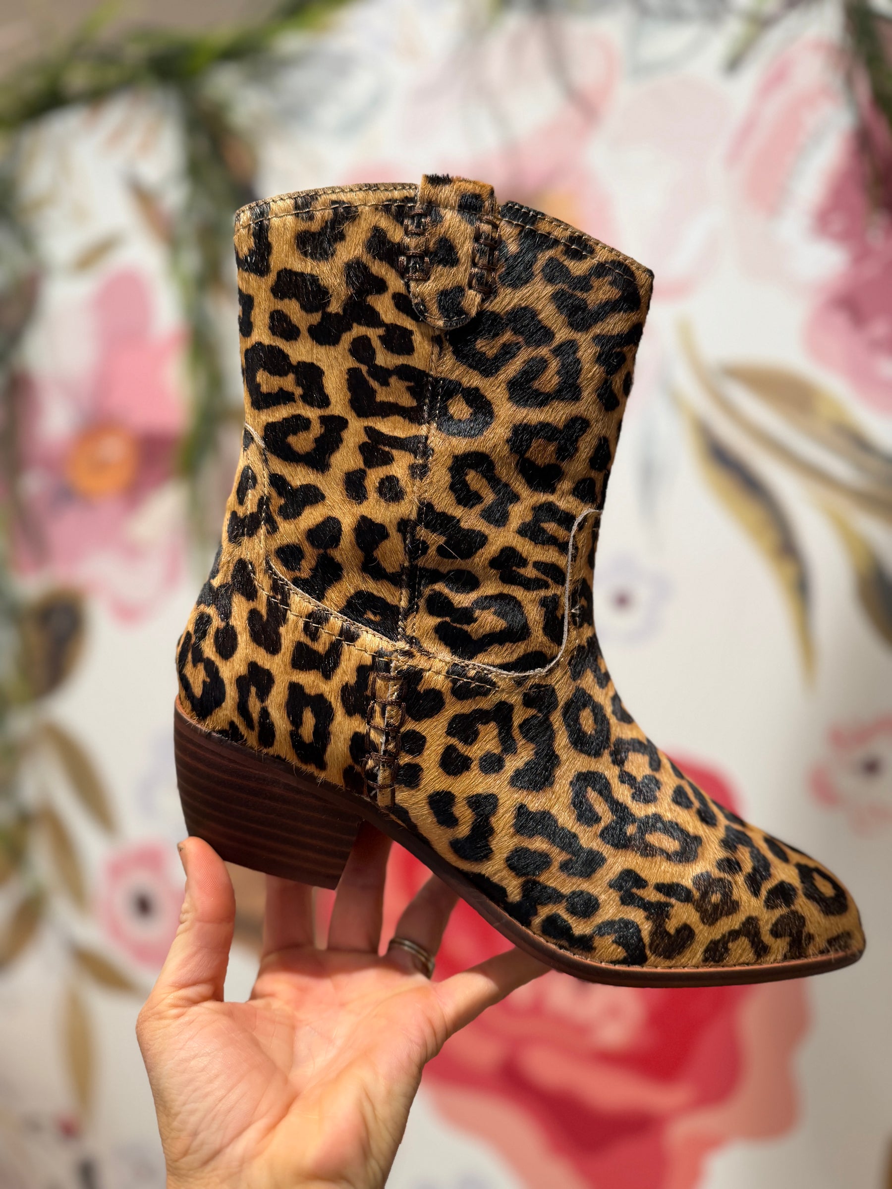 Leopard Boots