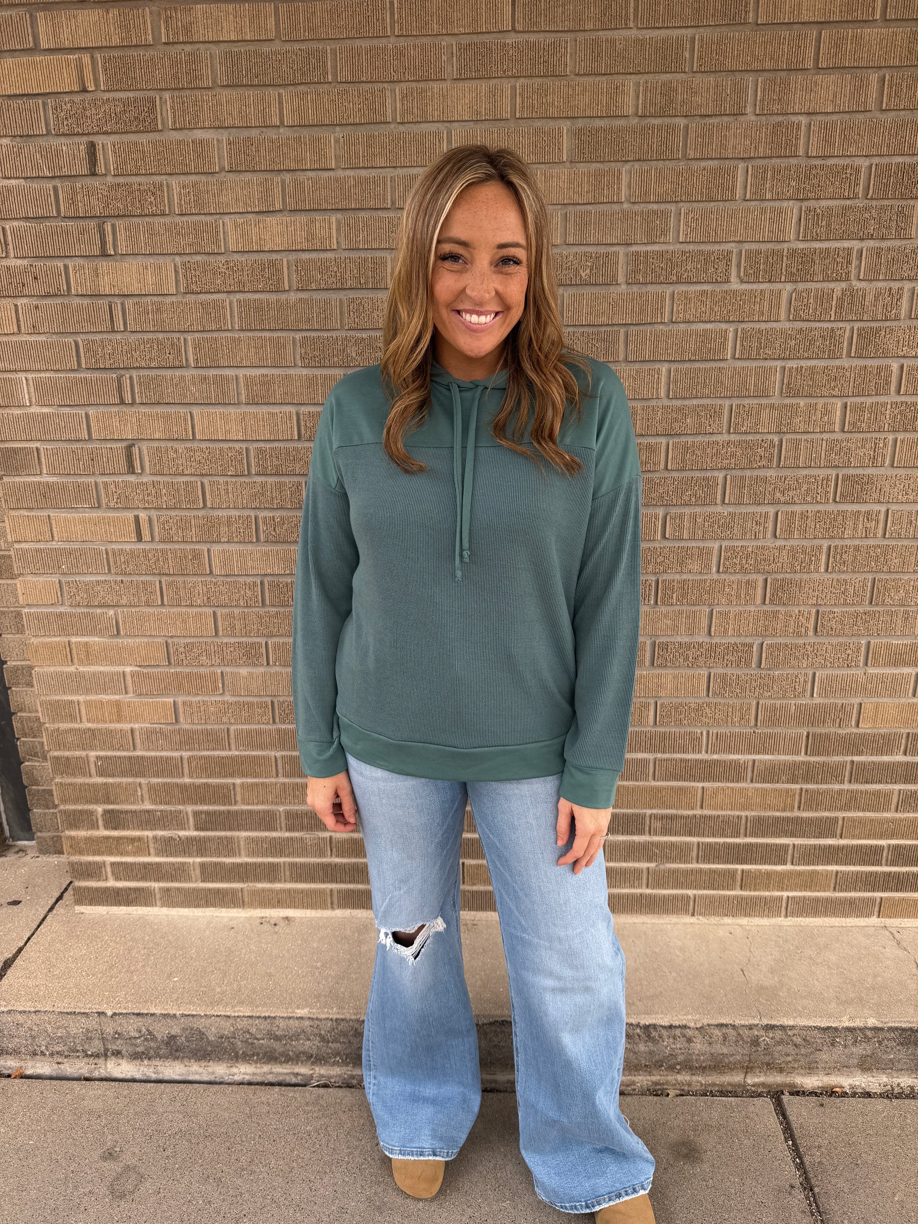 That One Jade Pullover