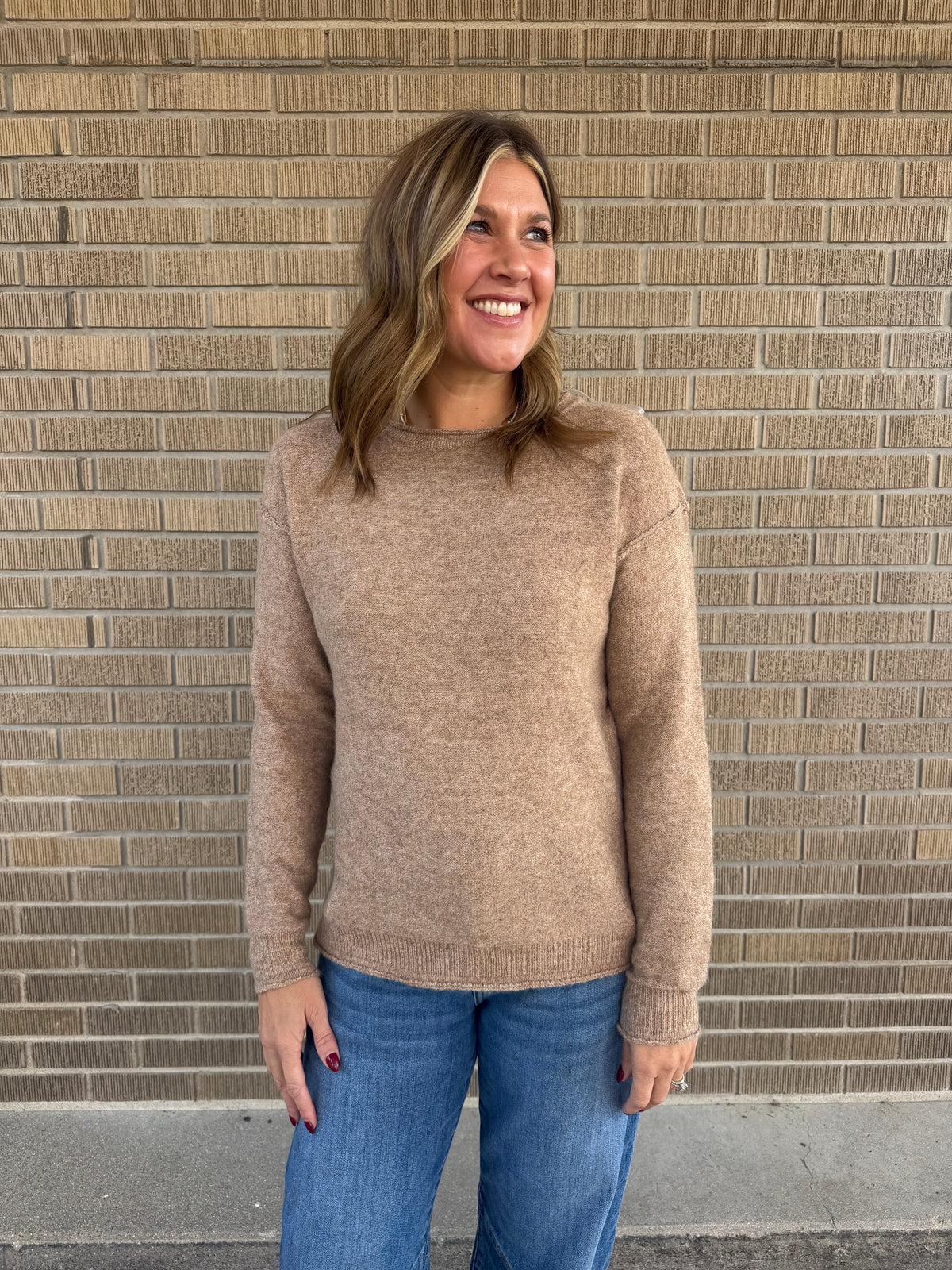 Mocha Knit Sweater
