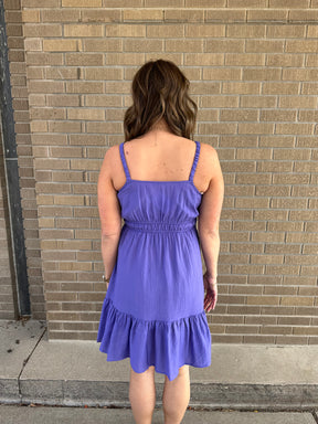 Purple Mini Dress
