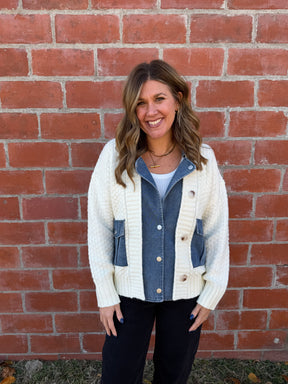 Showstopper Denim Cardi Jacket