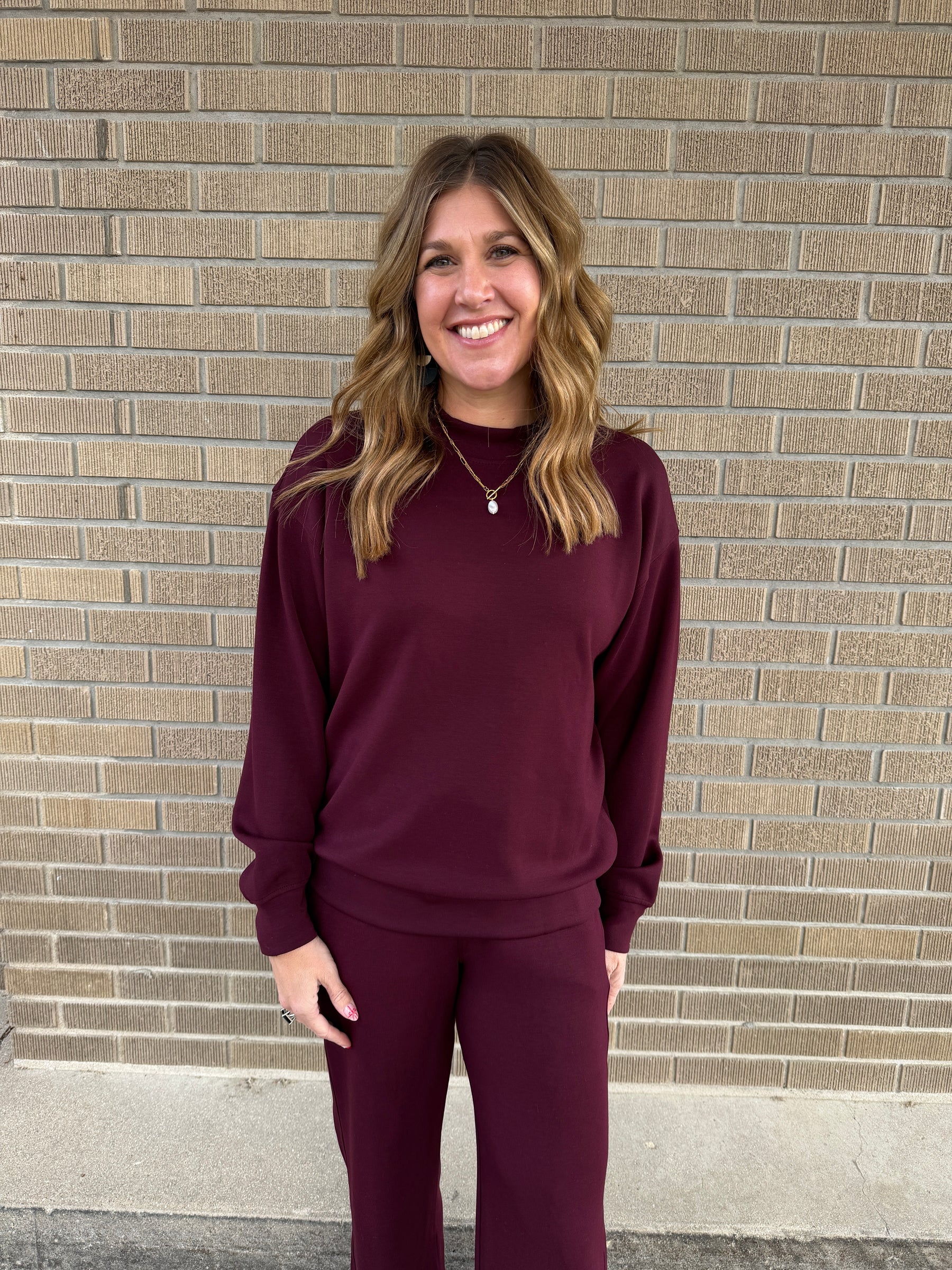 Made of Modal Pants - Dark Cherry