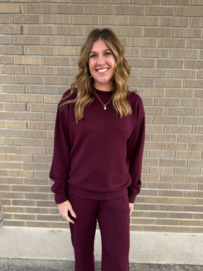 Made of Modal Pants - Dark Cherry