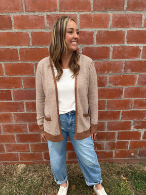 Perfect Camel Cardigan
