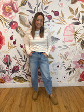 Alder Top - Ivory Rose