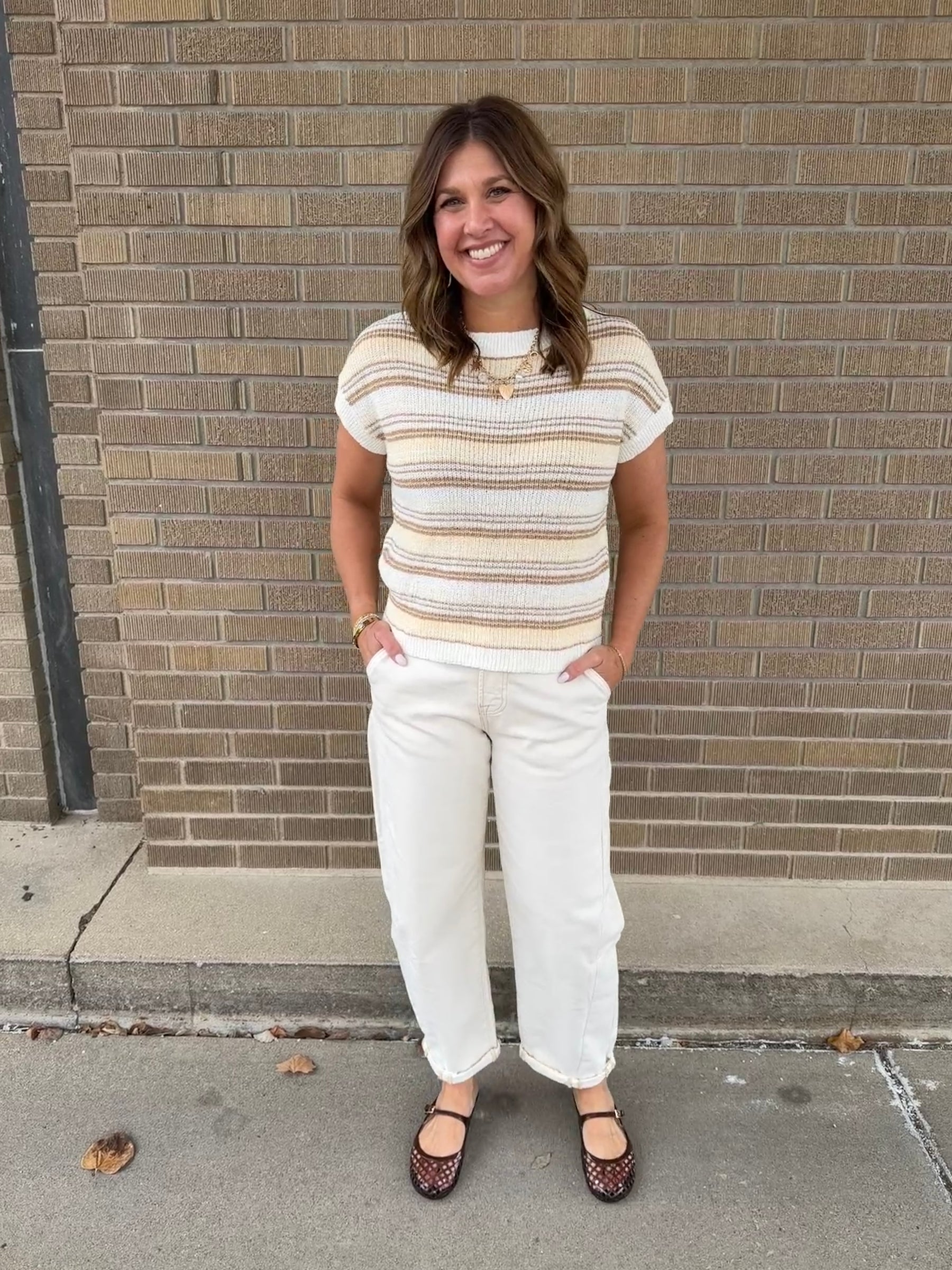 Lightweight Stripe Sweater