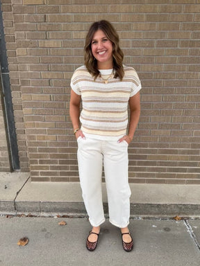 Lightweight Stripe Sweater