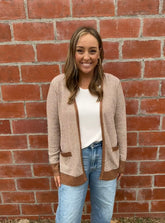 Perfect Camel Cardigan