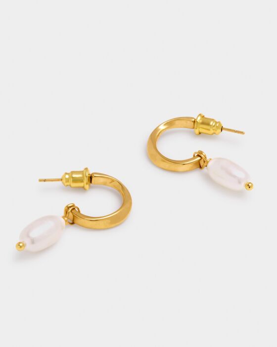 Pearl Lustre Hoop