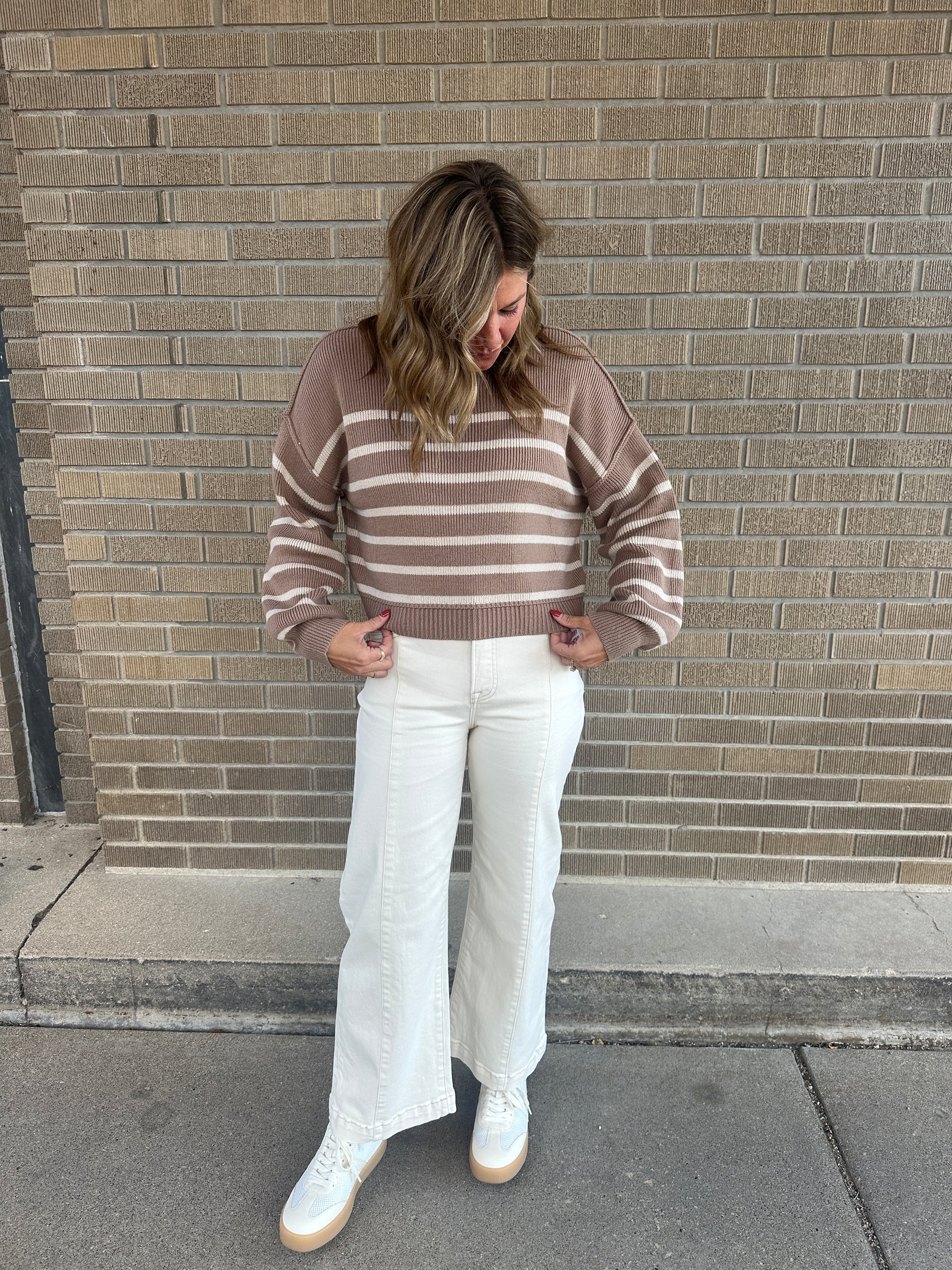 Isabella Ivory Jeans