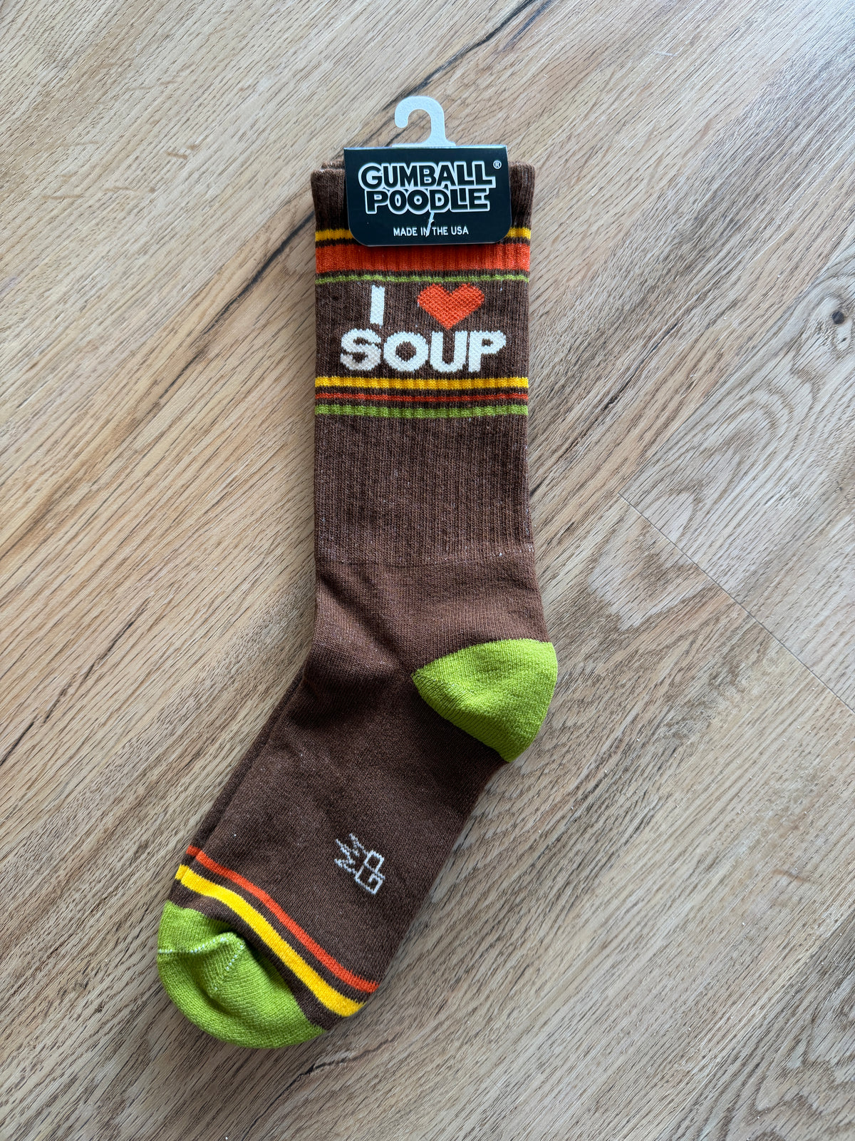 I Love Soup Socks