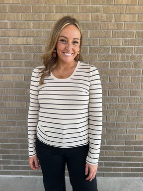 Lauren Top - Birch Black