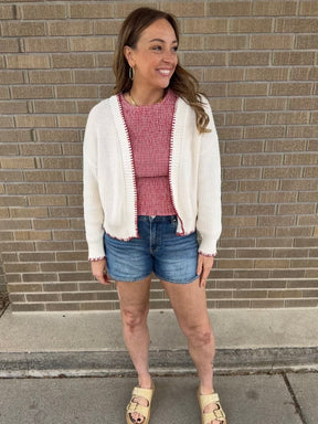 American Flag Cardigan