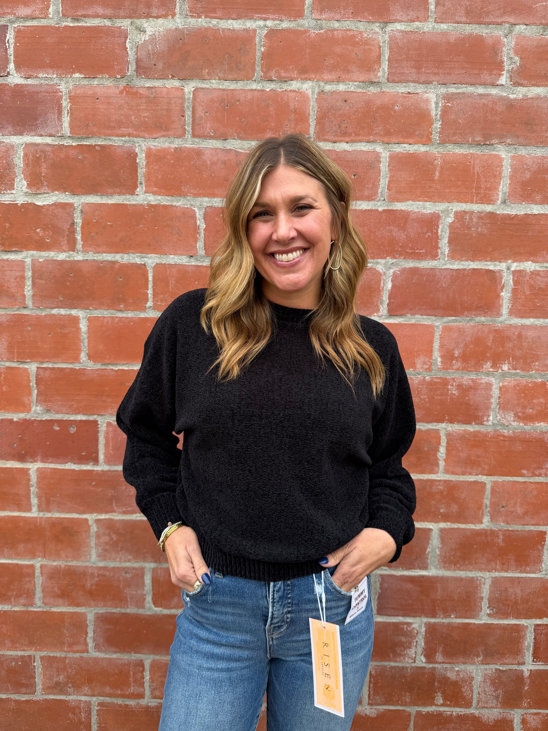 Silky Soft Sweater - Black