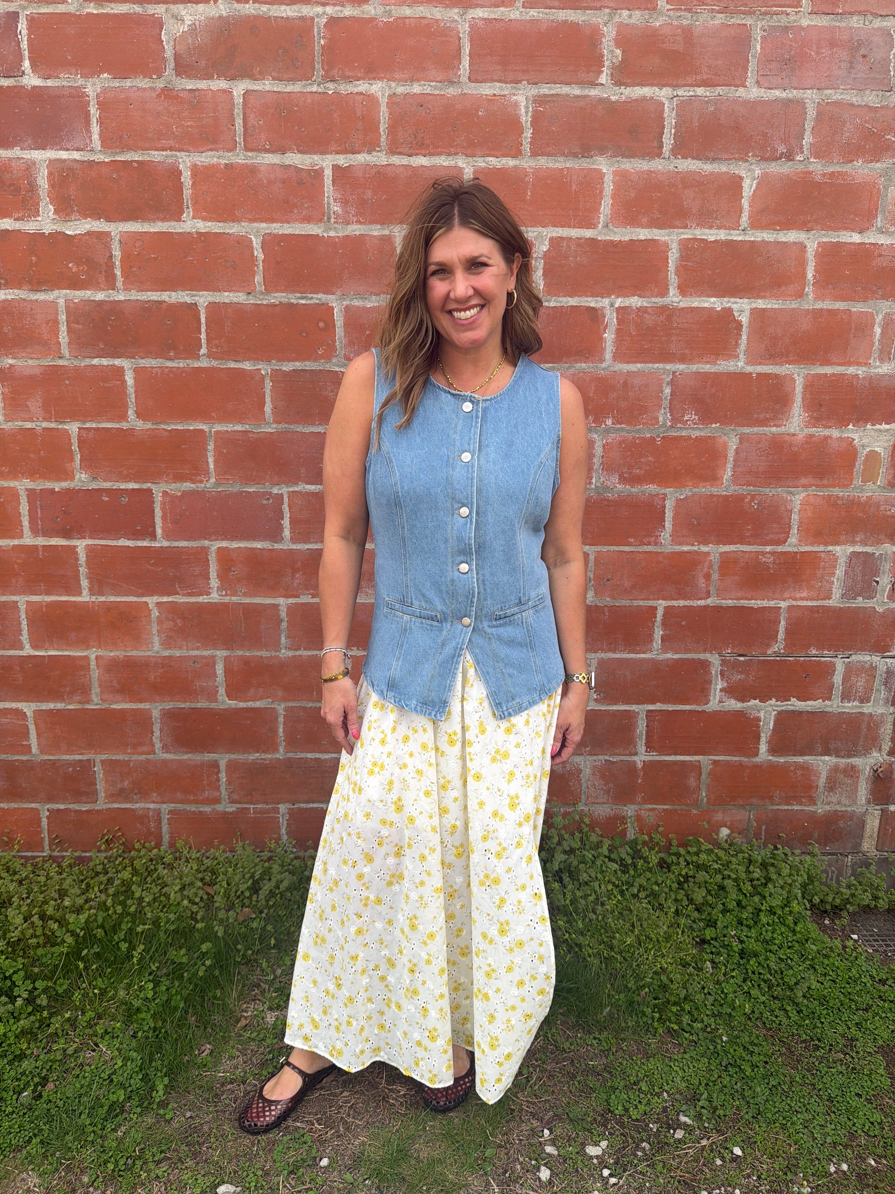 Lovely Lady Denim Vest