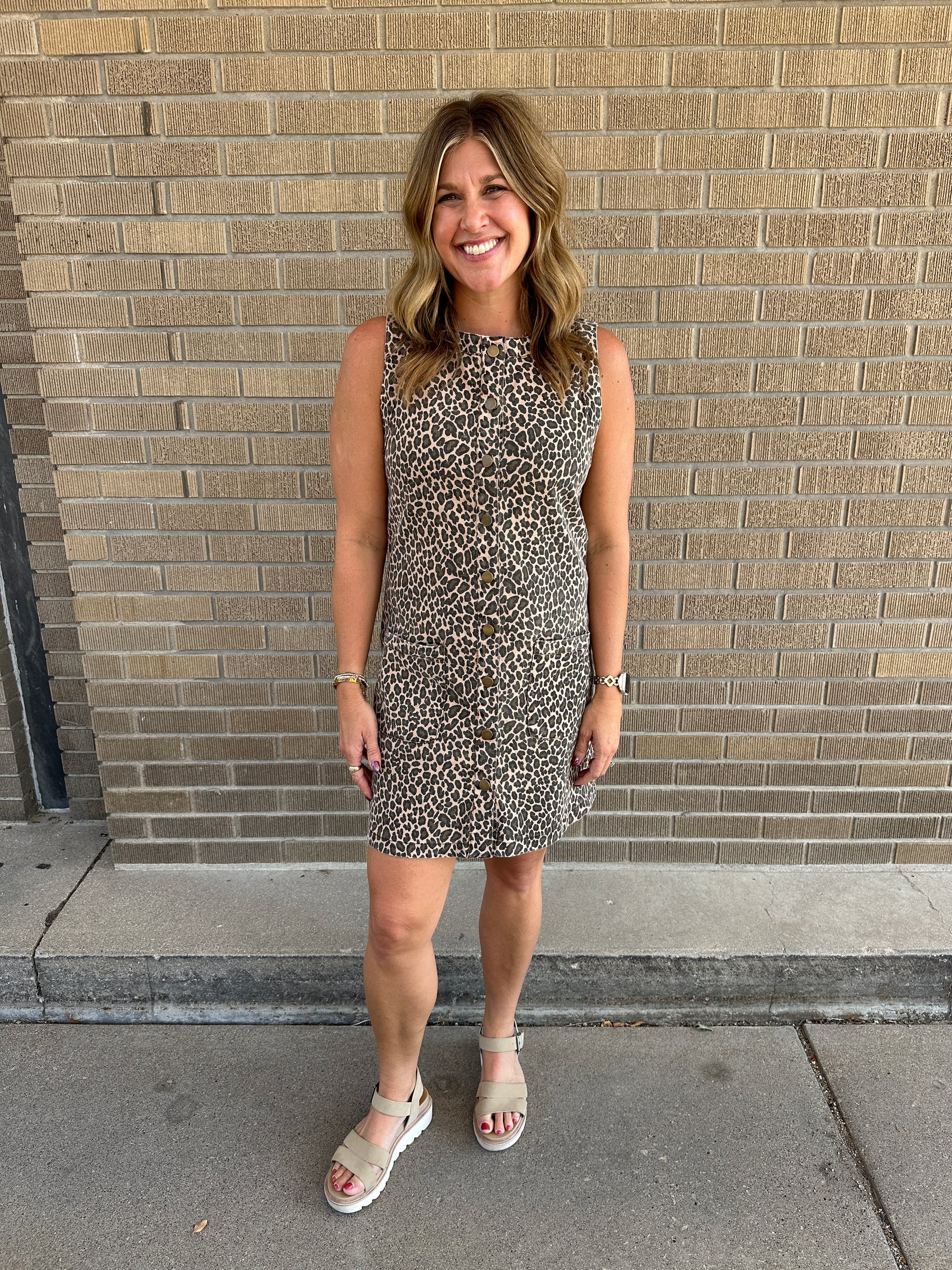 Leopard Mini Dress
