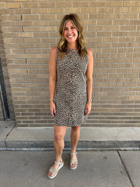 Leopard Mini Dress
