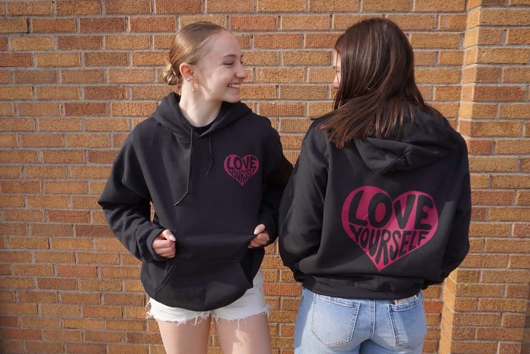 Love Yourself Hoodie - Black