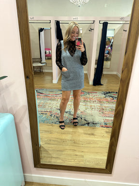 Charcoal Knit Jumper