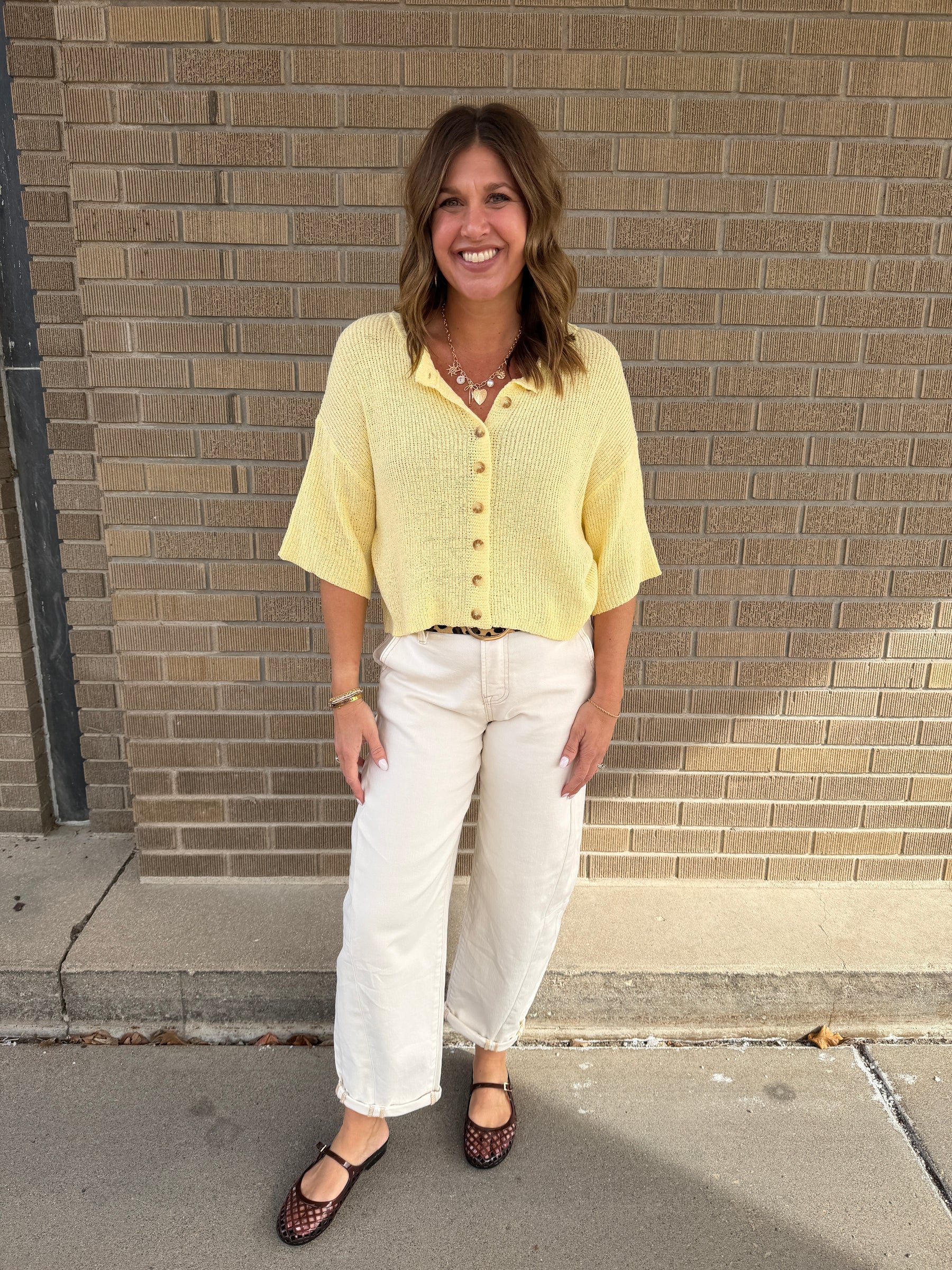 Sweetest Little Sweater - Yellow