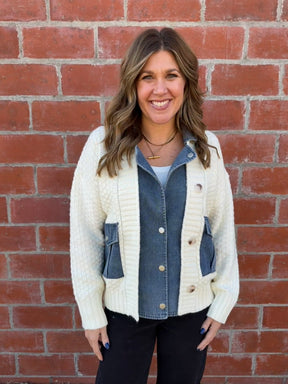 Showstopper Denim Cardi Jacket