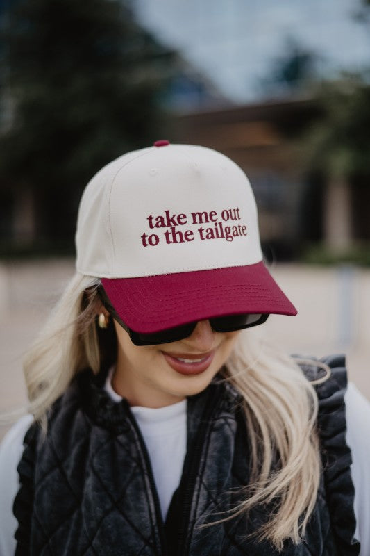 Take Me Out to the Tailgate Hat
