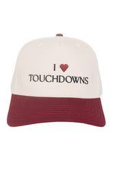 I Heart Touchdown Hat