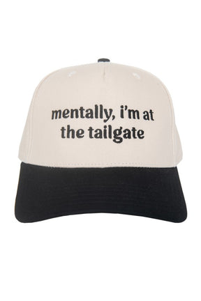 Mentally, I'm at the Tailgate Hat